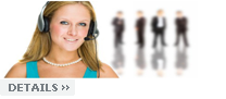 Women Wearing a Headset
